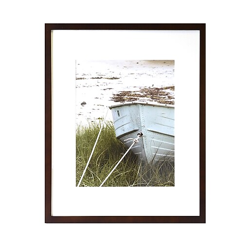 Nielsen Bainbridge Tribeca Wood Frame Collection Walnut 16 In. X 20 In. 11 In. X 14 In. Opening