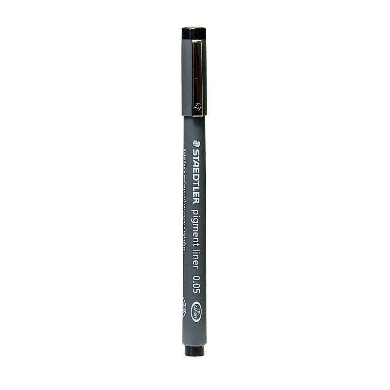 Staedtler Pigment Liner 0.05 mm black [Pack of 5] image 1