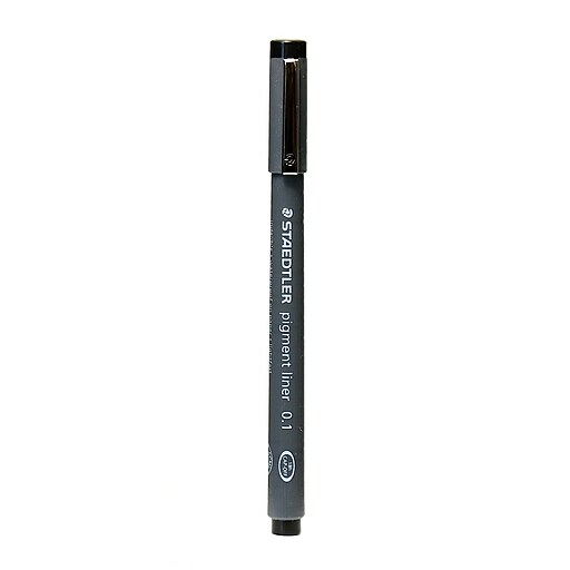 Staedtler Pigment Liner 0.1 mm black [Pack of 5]