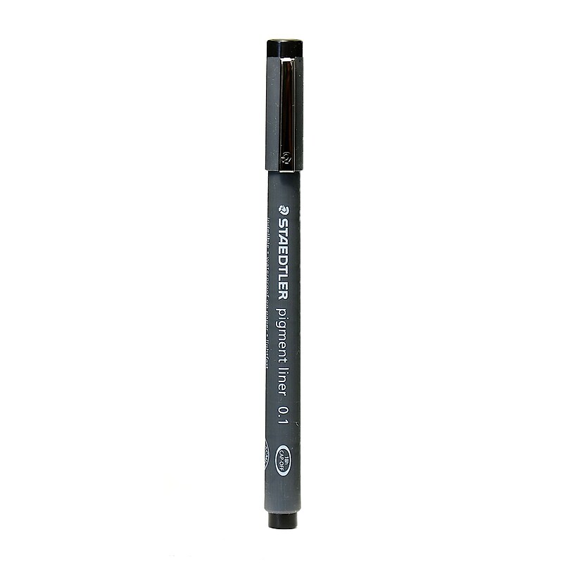 Staedtler Pigment Liner 0.1 mm black [Pack of 5] image 1