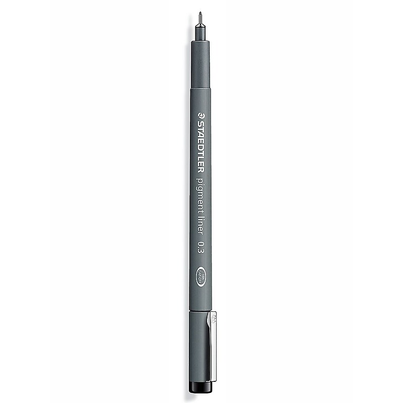 Staedtler Pigment Liner 0.3 mm black [Pack of 5] image 1