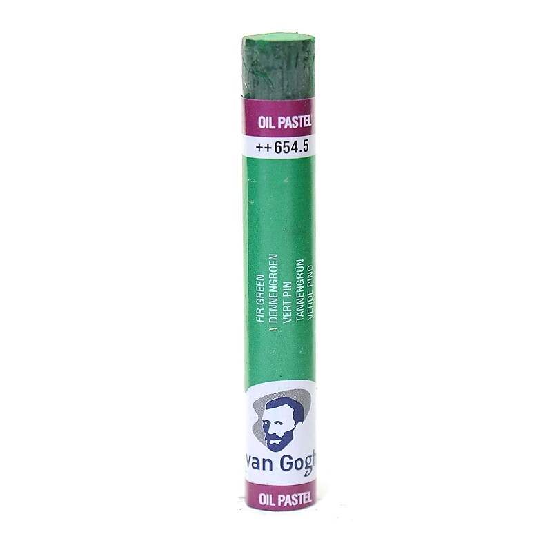 Van Gogh Oil Pastels Fir Green 654.5 [Pack Of 6] image 1
