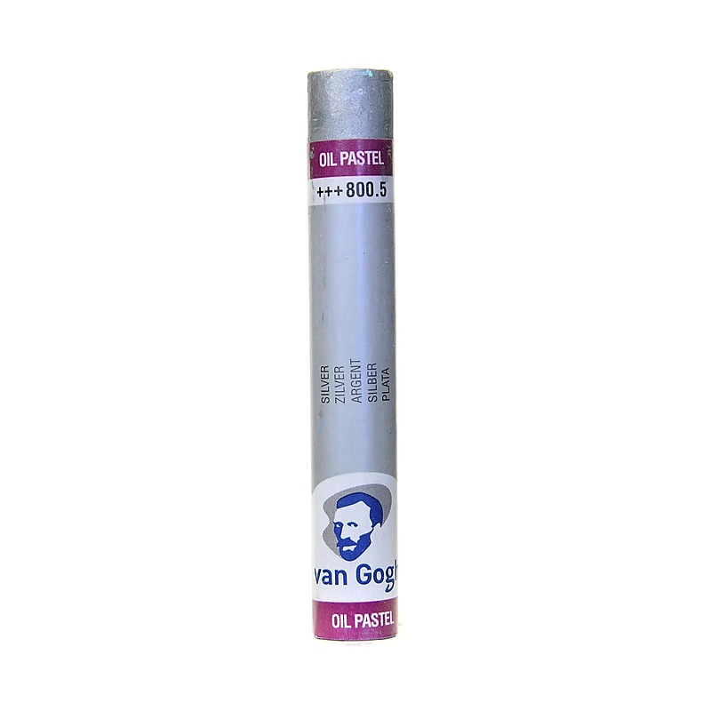 Van Gogh Oil Pastels Silver 800.5 [Pack Of 6] image 1