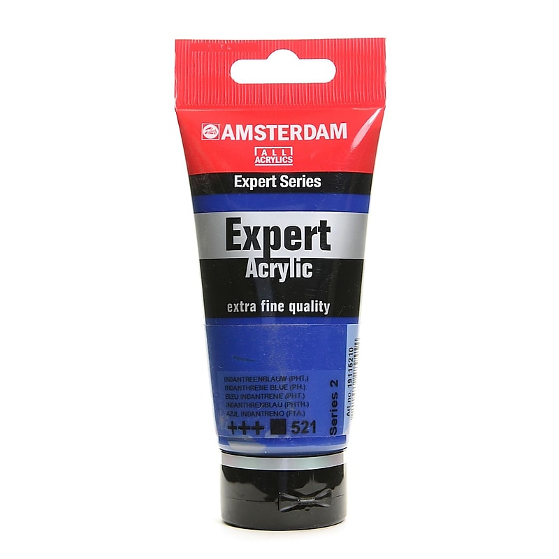 Amsterdam Expert Acrylic Tubes Indanthrene Blue (Phthalo) 75 Ml [Pack Of 3] image 1