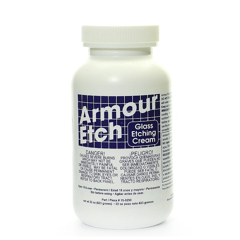 Armour 68500 Glass Etching Cream, 22Oz image 1
