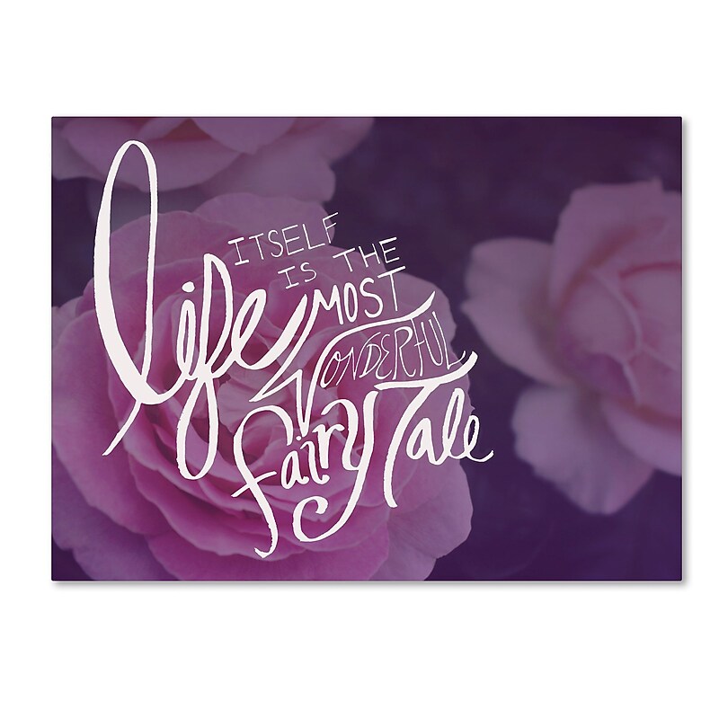 Trademark Fine Art Leah Flores 'Fairy Tale' 24 x 32 (ALI0686-C2432GG) image 1