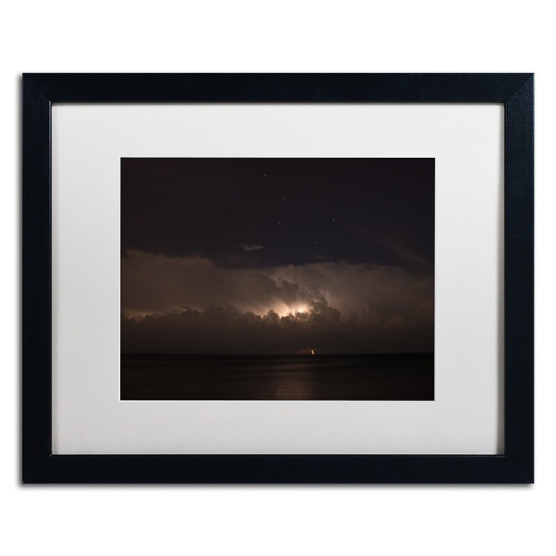 Trademark Fine Art Kurt Shaffer 'Big Dipper Thunderstorm' 16 x 20 (KS01058-B1620MF) image 1