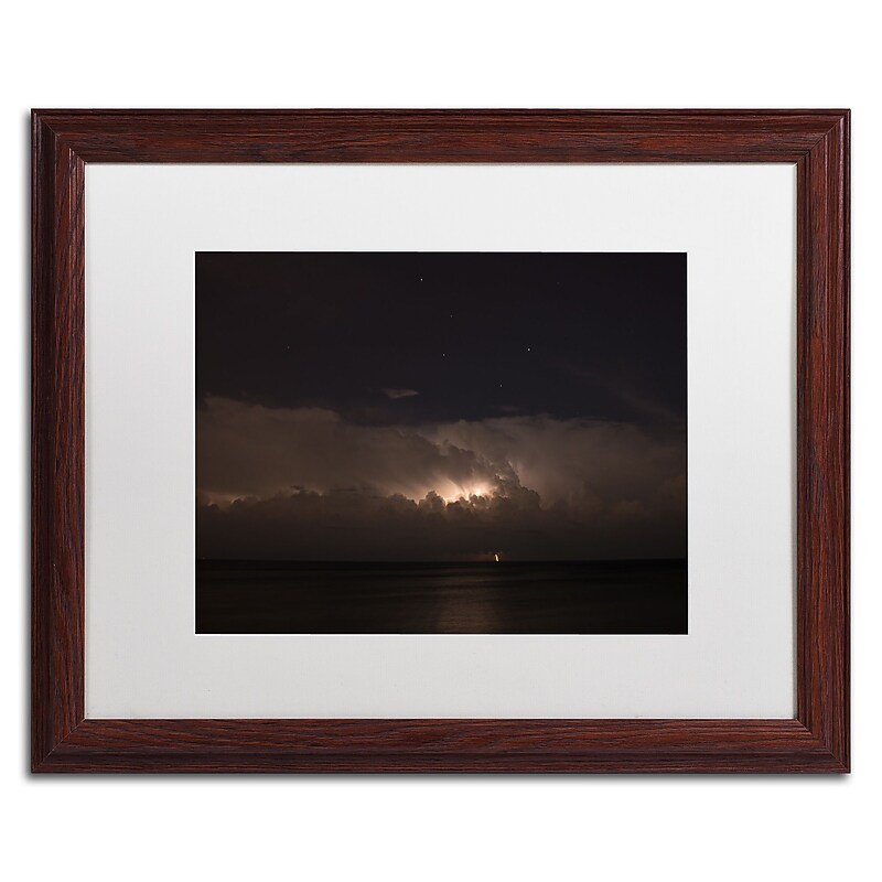 Trademark Fine Art Kurt Shaffer 'Big Dipper Thunderstorm' 16 x 20 (KS01058-W1620MF) image 1
