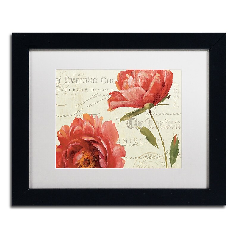 Trademark Fine Art Lisa Audit 'My Own Words' 11 x 14 Framed Art Print (WAP0184-B1114MF) image 1