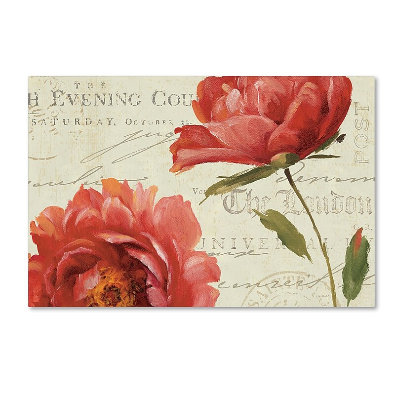 Trademark Fine Art Lisa Audit 'My Own Words' 16 x 24 (WAP0184-C1624GG) image 1