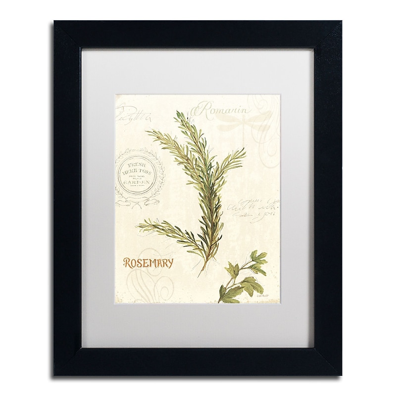Trademark Fine Art Lisa Audit 'Aromantique II' 11 x 14 Framed Art Print (WAP0193-B1114MF) image 1