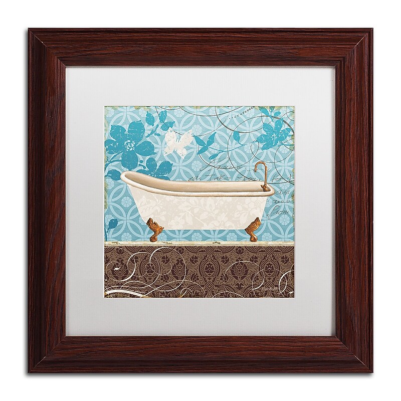 Trademark Fine Art Lisa Audit 'Eco Motif Bath I' 11 x 11 (WAP0204-W1111MF) image 1