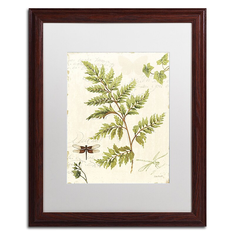 Trademark Fine Art Lisa Audit 'Ivies and Ferns I' 16 x 20 (WAP0217-W1620MF) image 1