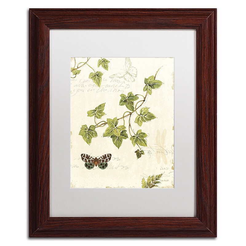 Trademark Fine Art Lisa Audit 'Ivies and Ferns II' 11 x 14 (WAP0218-W1114MF) image 1