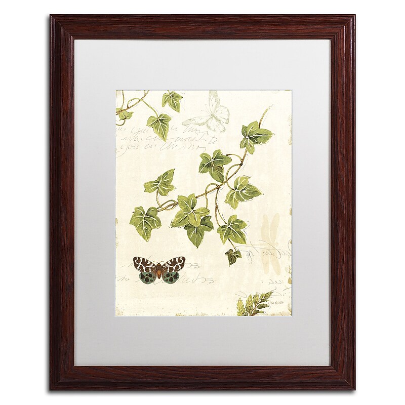 Trademark Fine Art Lisa Audit 'Ivies and Ferns II' 16 x 20 (WAP0218-W1620MF) image 1