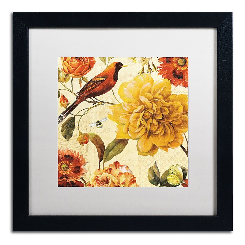 Trademark Fine Art Lisa Audit 'Rainbow Garden Spice II' 16 x 16 (WAP0225-B1616MF) image 1