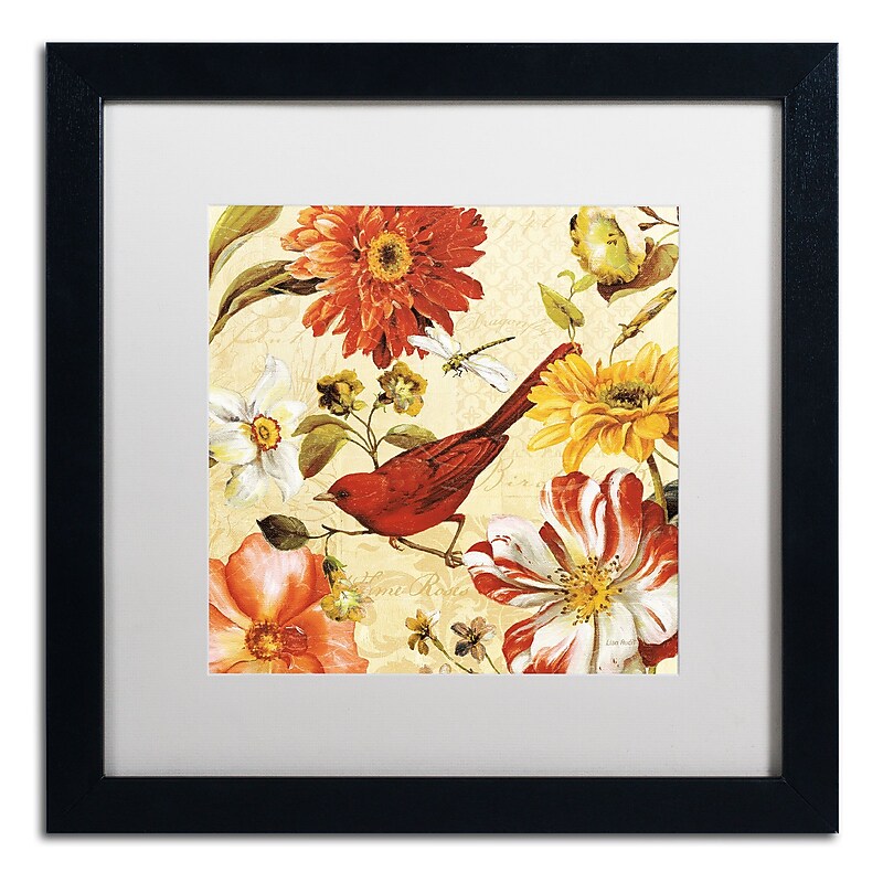 Trademark Fine Art Lisa Audit 'Rainbow Garden Spice III' 16 x 16 (WAP0226-B1616MF) image 1