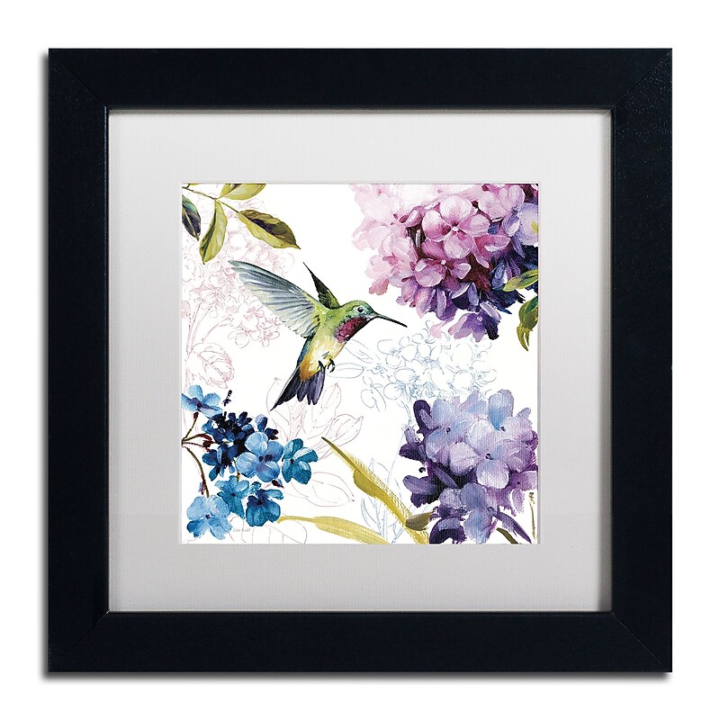 Trademark Fine Art Lisa Audit 'Spring Nectar Square II' 11 x 11 (WAP0236-B1111MF) image 1