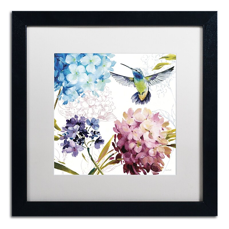 Trademark Fine Art Lisa Audit 'Spring Nectar Square III' 16 x 16 (WAP0237-B1616MF) image 1