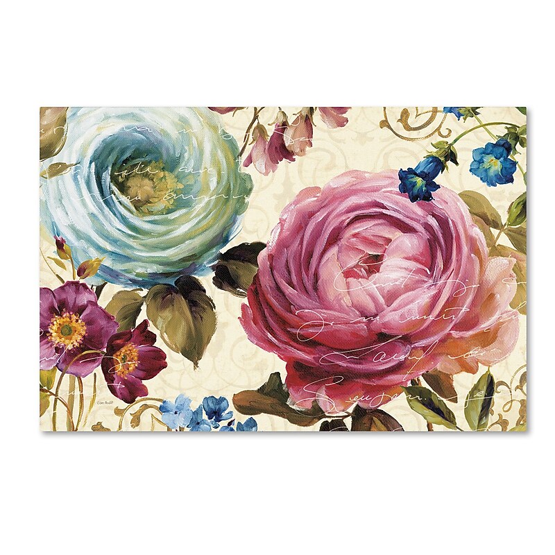 Trademark Fine Art Lisa Audit 'Victorias Dream III' 12 x 19 (WAP0238-C1219GG) image 1