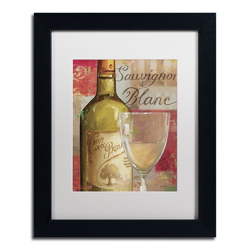 Trademark Fine Art Lisa Audit 'Vin Abstract II' 11 x 14 Framed Art Print (WAP0242-B1114MF) image 1