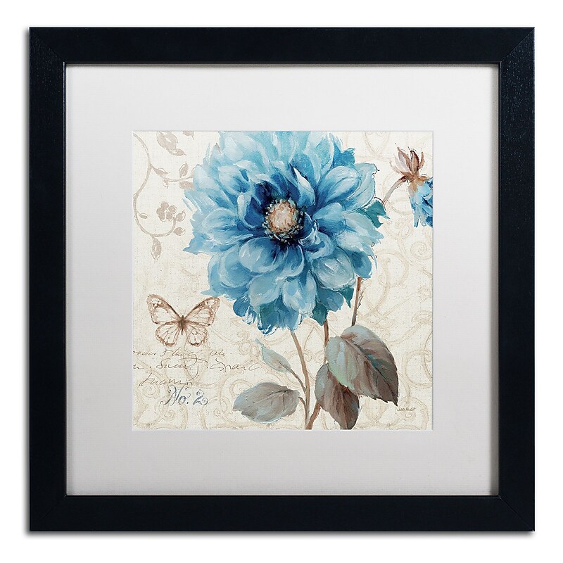 Trademark Fine Art Lisa Audit 'A Blue Note II' 16 x 16 (WAP0251-B1616MF) image 1