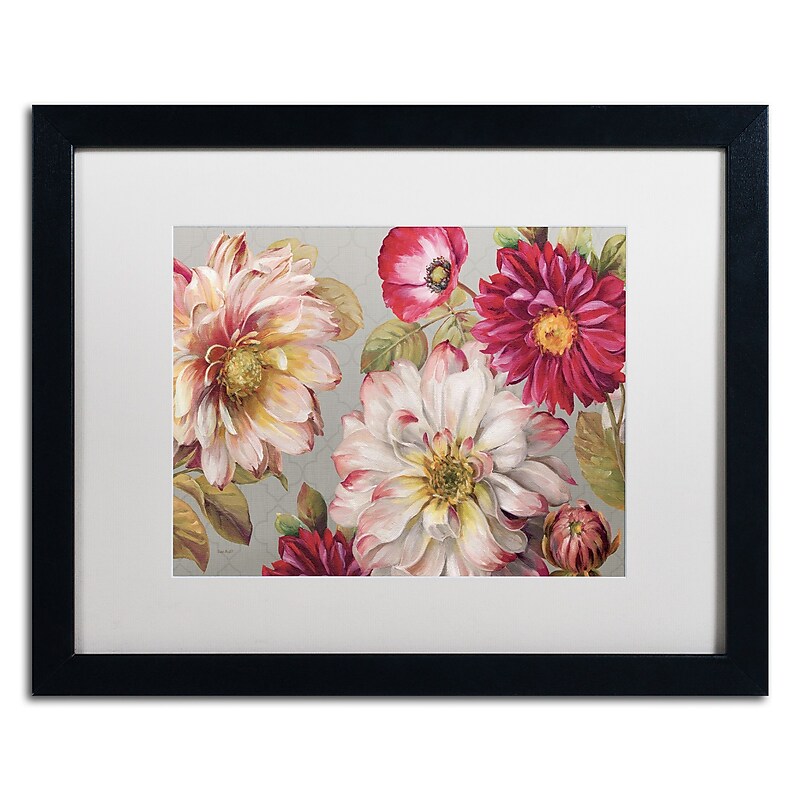 Trademark Fine Art Lisa Audit 'Classically Beautiful I' 16 x 20 Framed Art Print (WAP0253-B1620MF) image 1