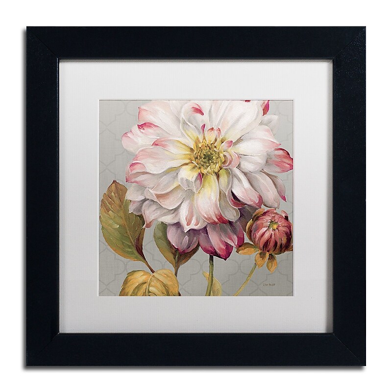Trademark Fine Art Lisa Audit 'Classically Beautiful II' 11 x 11 Framed Art Print (WAP0254-B1111MF) image 1