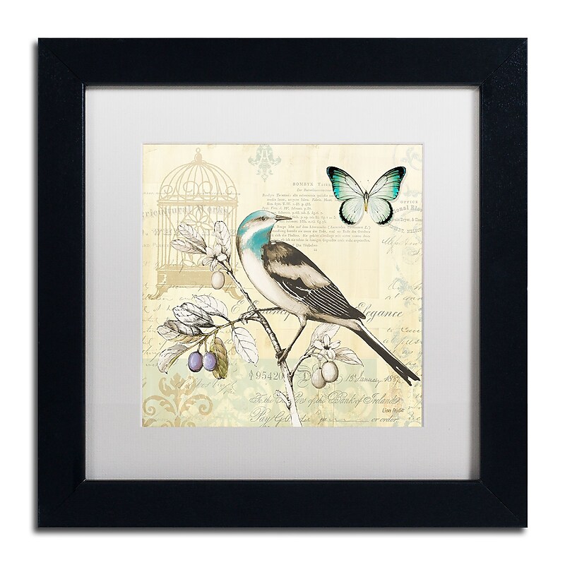 Trademark Fine Art Lisa Audit 'Freedom II' 11 x 11 Framed Art Print (WAP0259-B1111MF) image 1