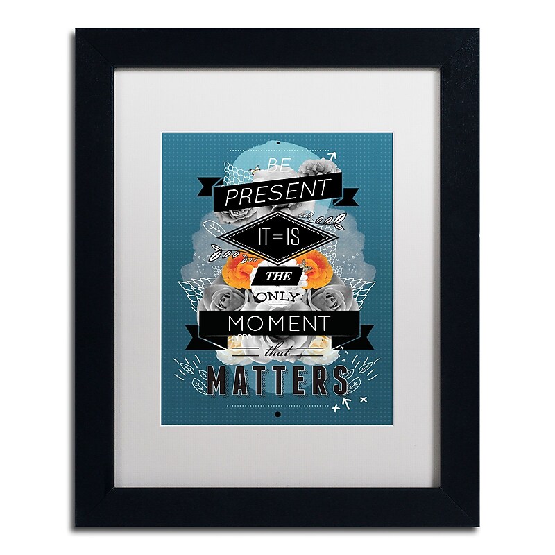 Trademark Fine Art Kavan & Co 'The Present' 11 x 14 Framed Art Print (ALI0612-B1114MF) image 1