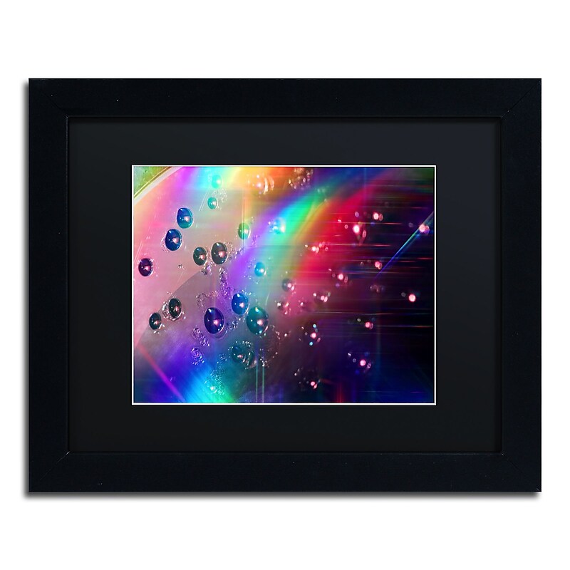 Trademark Fine Art Beata Czyzowska Young 'Rainbow Logistics II' 11 x 14 (BC0212-B1114BMF) image 1