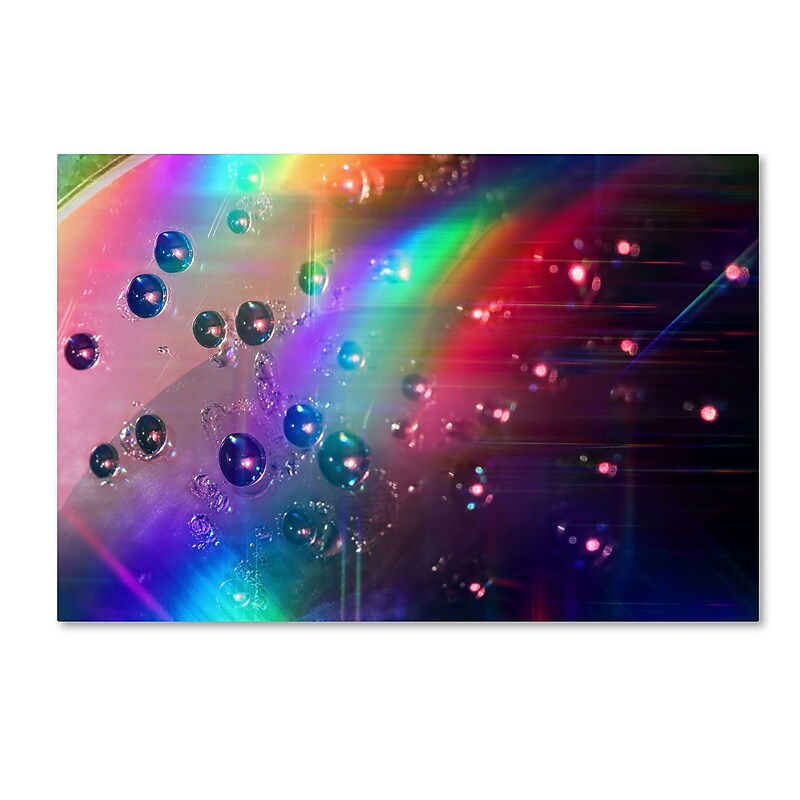 Trademark Fine Art Beata Czyzowska Young 'Rainbow Logistics II' 22 x 32 (BC0212-C2232GG) image 1