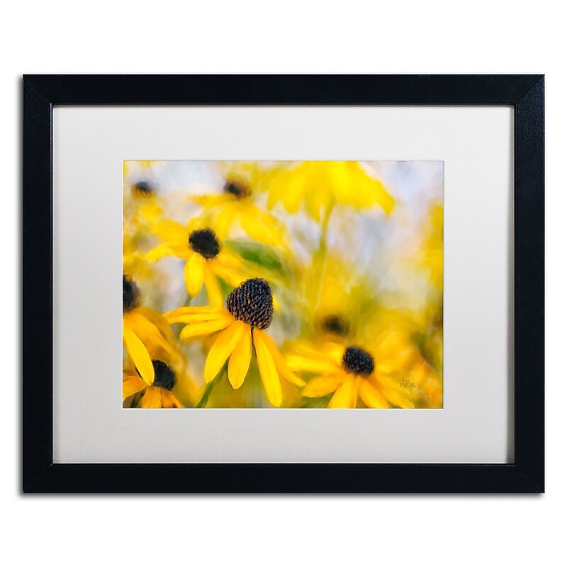 Trademark Fine Art Lois Bryan 'Dance Party' 16 x 20 Framed Art Print (LBR0247-B1620MF) image 1