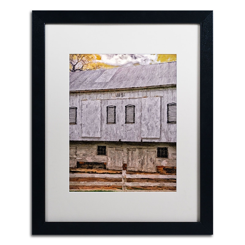 Trademark Fine Art Lois Bryan 'In the Year 1891' 16 x 20 Framed Art Print (LBR0266-B1620MF) image 1