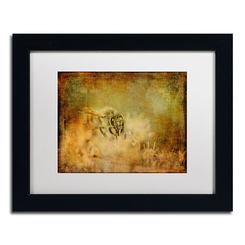 Trademark Fine Art Lois Bryan 'Send the Bees Love' 11 x 14 (LBR0282-B1114MF) image 1