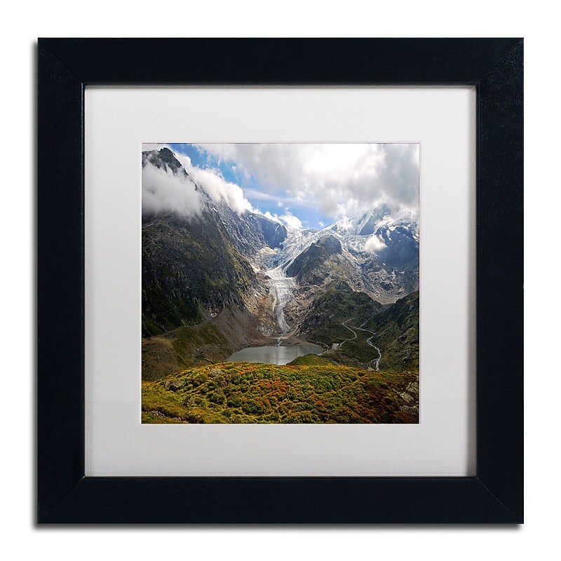 Trademark Fine Art Philippe Sainte-Laudy 'River of Ice' 11 x 11 (PSL0362-B1111MF) image 1
