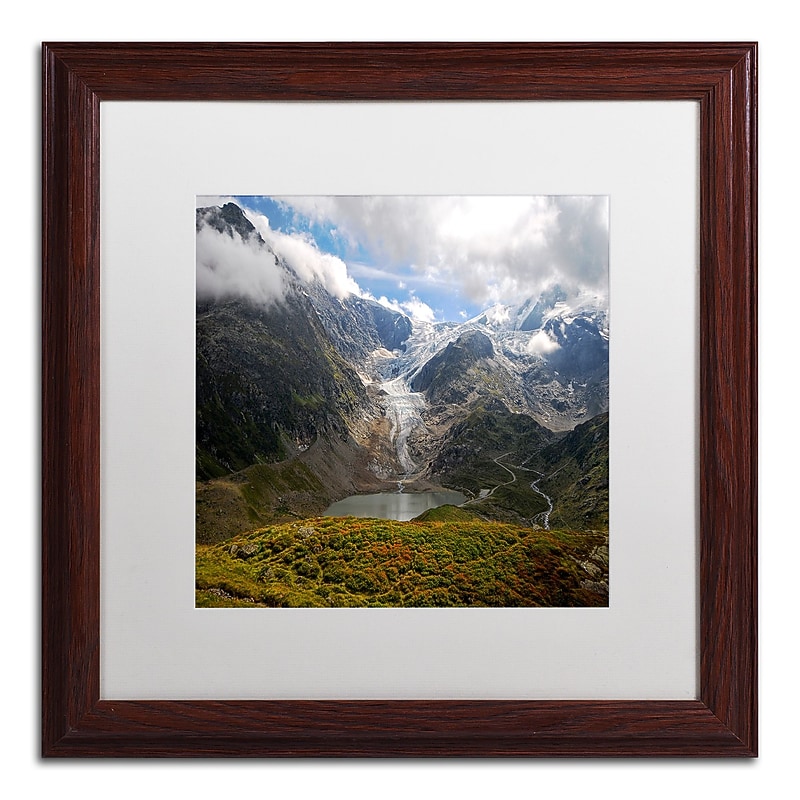 Trademark Fine Art Philippe Sainte-Laudy 'River of Ice' 16 x 16 (PSL0362-W1616MF) image 1