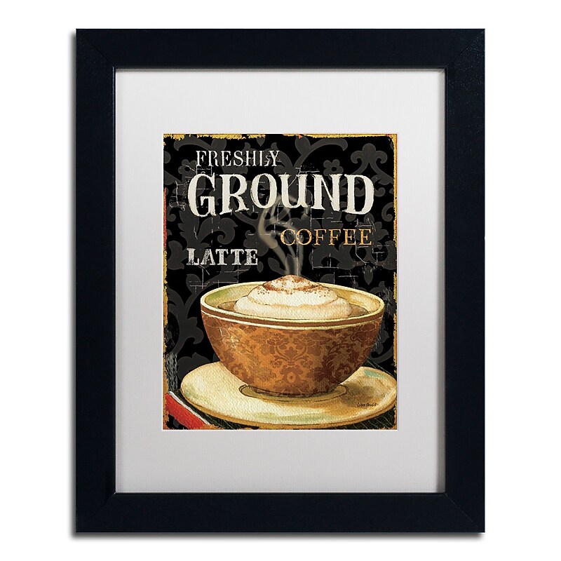 Trademark Fine Art Lisa Audit 'Today's Coffee II' 11 x 14 (WAP0177-B1114MF) image 1
