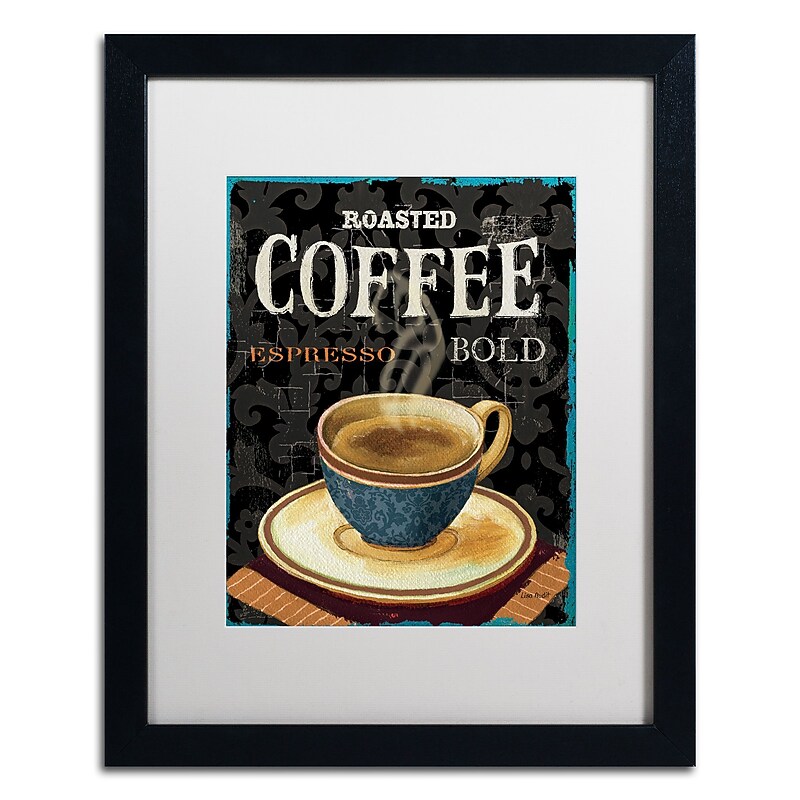Trademark Fine Art Lisa Audit 'Today's Coffee IV' 16 x 20 (WAP0179-B1620MF) image 1