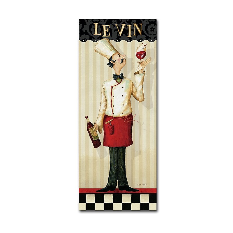Trademark Fine Art Lisa Audit 'Chef's Masterpiece I' 20 x 47 (WAP0180-C2047GG) image 1