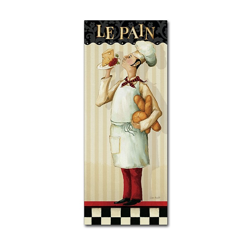 Trademark Fine Art Lisa Audit 'Chef's Masterpiece III' 20 x 47 (WAP0182-C2047GG) image 1