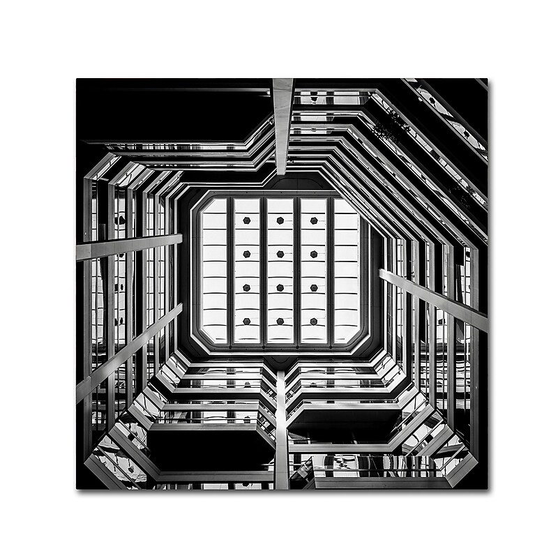 Trademark Fine Art Dave MacVicar 'Ceiling View' 24 x 24 (ALI0819-C2424GG) image 1