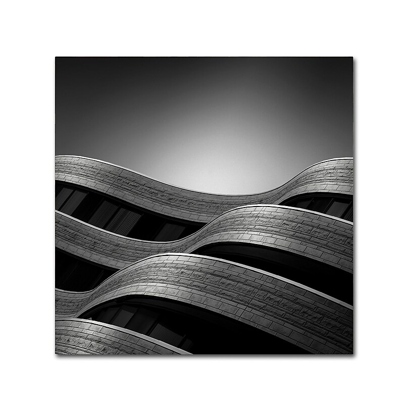 Trademark Fine Art Dave MacVicar 'The Urban Sea' 35 x 35 (ALI0868-C3535GG) image 1