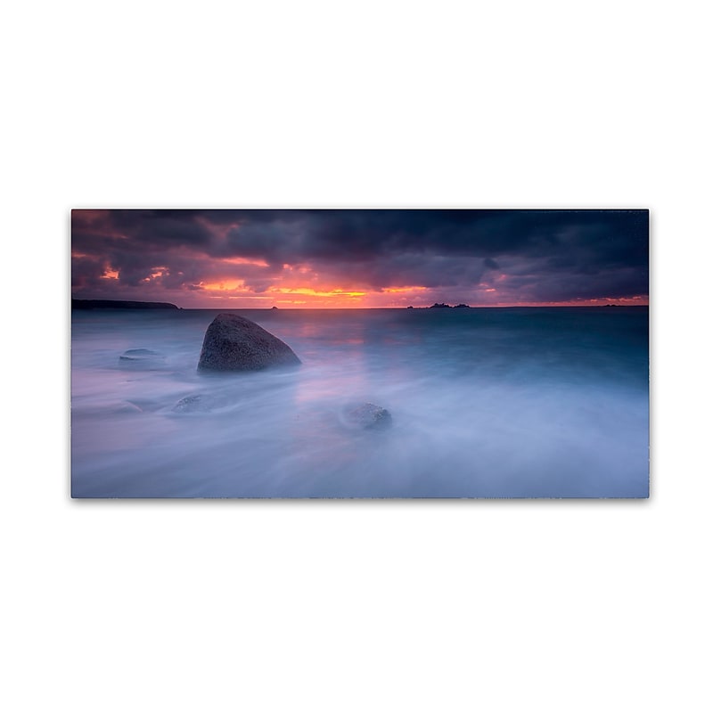 Trademark Fine Art Mathieu Rivrin 'Colorful Apocalypse' 24 x 47 (RV0035-C2447GG) image 1