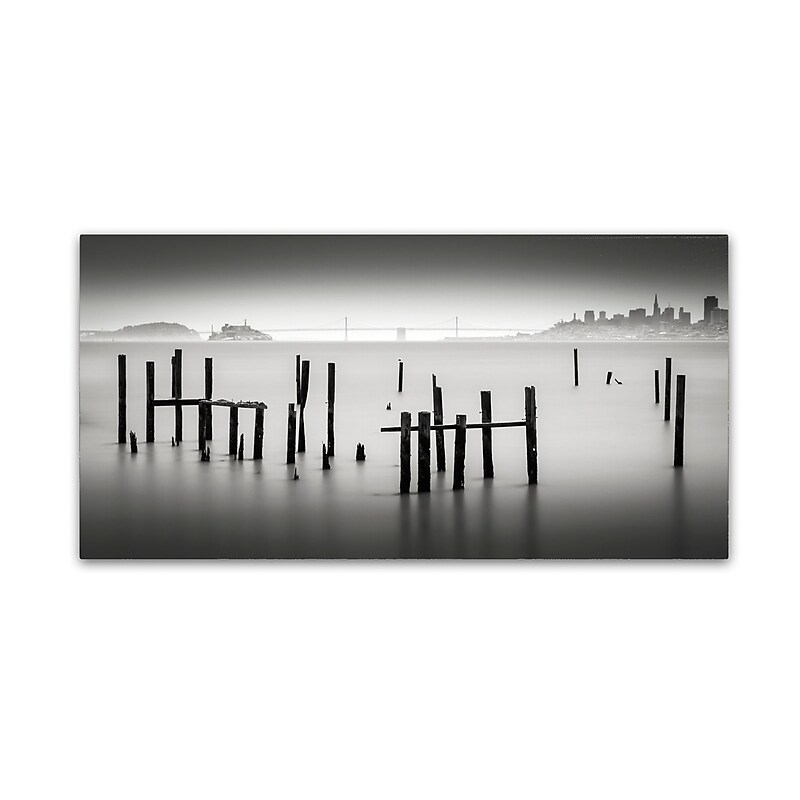 Trademark Fine Art Dave MacVicar 'Sausalito' 24 x 47 (ALI0850-C2447GG) image 1