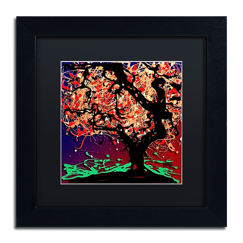 Trademark Fine Art Roderick Stevens 'Fall Red Tree' 11 x 11 (RS981-B1111BMF) image 1