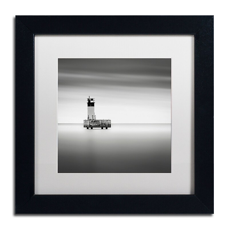 Trademark Fine Art Dave MacVicar 'Warning Sign' 11 x 11 (ALI0821-B1111MF) image 1