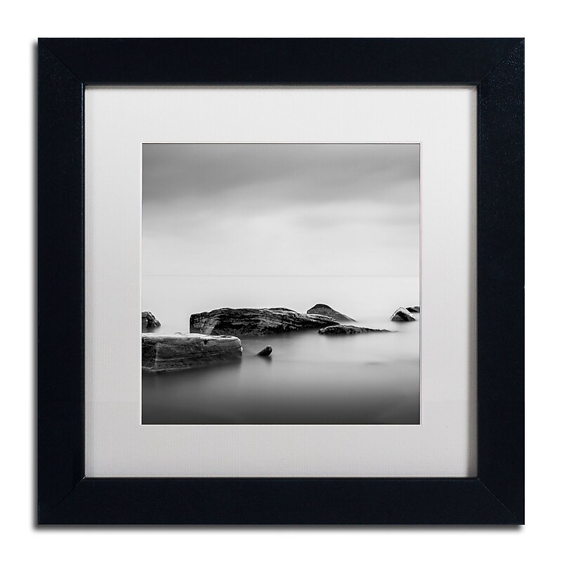 Trademark Fine Art Dave MacVicar 'Breakwater' 11 x 11 (ALI0824-B1111MF) image 1
