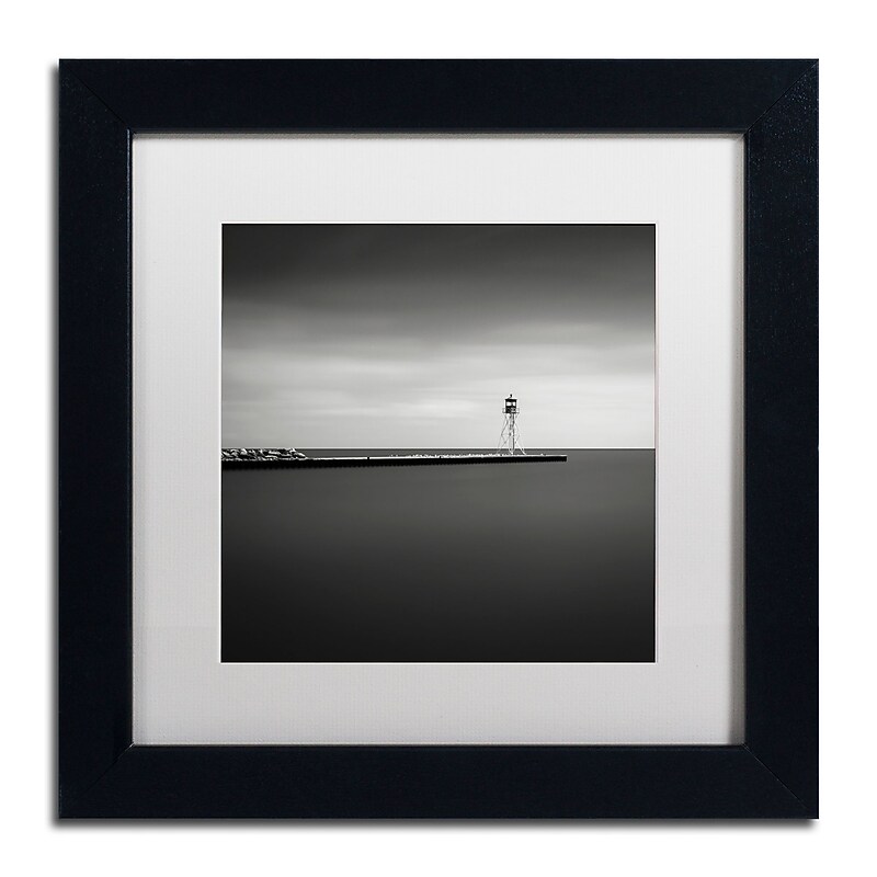 Trademark Fine Art Dave MacVicar 'Erieau 1' 11 x 11 Framed Art Print (ALI0830-B1111MF) image 1