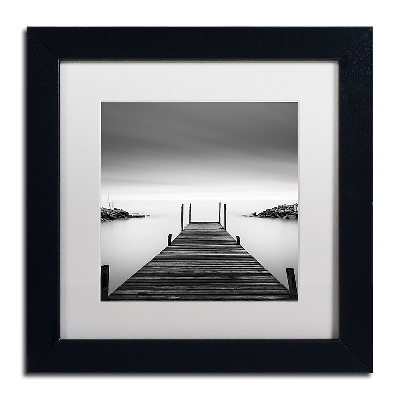 Trademark Fine Art Dave MacVicar 'Leuty' 11 x 11 Framed Art Print (ALI0837-B1111MF) image 1